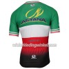 Set Fietsshirt + Korte Koersbroek 2017 Astana Pro Team Italiaans kampioenschap